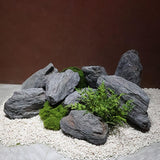 Maxbell Fake Rock Lightweight Decorative Crafts Landscape Rock for Porch Lawn Garden 37x26x12cm