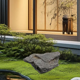 Maxbell Fake Rock Lightweight Decorative Crafts Landscape Rock for Porch Lawn Garden 37x26x12cm