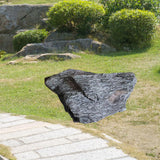 Maxbell Fake Rock Lightweight Decorative Crafts Landscape Rock for Porch Lawn Garden 37x26x12cm