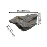 Maxbell Fake Rock Lightweight Decorative Crafts Landscape Rock for Porch Lawn Garden 37x26x12cm