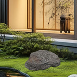 Maxbell Fake Rock Lightweight Decorative Crafts Landscape Rock for Porch Lawn Garden 35x21x15cm