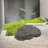 Maxbell Fake Rock Lightweight Decorative Crafts Landscape Rock for Porch Lawn Garden 35x21x15cm