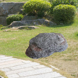 Maxbell Fake Rock Lightweight Decorative Crafts Landscape Rock for Porch Lawn Garden 35x21x15cm