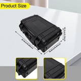 Maxbell Portable Tool Box Lightweight Dustproof Protection Hard Case for Home Garage S
