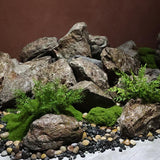 Maxbell Imitation Rock Weather Resistant Crafts Landscape Rock for Garden Lawn Porch 27x18x26cm