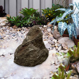 Maxbell Imitation Rock Weather Resistant Crafts Landscape Rock for Garden Lawn Porch 27x18x26cm