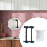 Maxbell 2 Pieces Upper Cabinet Support Poles Universal Jacks for Installing Cabinets