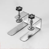 Maxbell 2 Pieces Drawer Front Installation Clamps Assembly Installation Fixing Clips