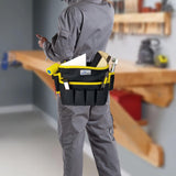 Maxbell Tool Belt Lightweight Versatile Tool Bag for Carpenters Plumber Electricians Yellow