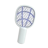 Maxbell Fly Killer Racket Swatter Mini Fly Zapper Racket for Bedroom Trips Home White