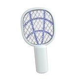 Maxbell Fly Killer Racket Swatter Mini Fly Zapper Racket for Bedroom Trips Home White
