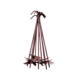 Maxbell 10Pcs Greenhouse Ground Anchor Stakes Garden Pegs for Shed Greenhouse Garden