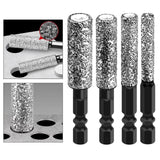 Maxbell 4 Piece Professional High Hardness Drill Bit for Glass Granite Ceramics Tile