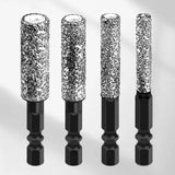 Maxbell 4 Piece Professional High Hardness Drill Bit for Glass Granite Ceramics Tile