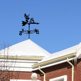 Maxbell Bird Metal Weathervane Wind Direction Indicator for Courtyard Garden Hummingbird