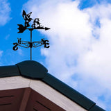 Maxbell Bird Metal Weathervane Wind Direction Indicator for Courtyard Garden Hummingbird