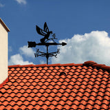 Maxbell Bird Metal Weathervane Wind Direction Indicator for Courtyard Garden Pigeon