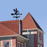 Maxbell Bird Metal Weathervane Wind Direction Indicator for Courtyard Garden Pigeon