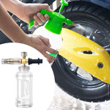 Maxbell Car Wash Foam Sprayer Multipurpose 1/4 inch Quick Connect for Outdoor Indoor 28x15x10cm