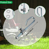 Maxbell 2Pcs Deck Lift Hanger Rod Kit Parts Deck Lift Linkage for Lawnmower Tractors