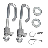 Maxbell 2Pcs Deck Lift Hanger Rod Kit Parts Deck Lift Linkage for Lawnmower Tractors