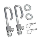 Maxbell 2Pcs Deck Lift Hanger Rod Kit Parts Deck Lift Linkage for Lawnmower Tractors