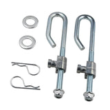 Maxbell 2Pcs Deck Lift Hanger Rod Kit Parts Deck Lift Linkage for Lawnmower Tractors