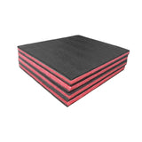 Maxbell 4 Pieces Tool Box Foam Inserts Pads for Tabletop Miniatures Padding Game Box 50cmx30cmx2.5cm