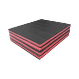 Maxbell 4 Pieces Tool Box Foam Inserts Pads for Tabletop Miniatures Padding Game Box 50cmx30cmx2.5cm