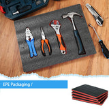 Maxbell 4 Pieces Tool Box Foam Inserts Pads for Tabletop Miniatures Padding Game Box 50cmx33.5cmx2.5cm