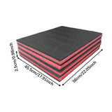 Maxbell 4 Pieces Tool Box Foam Inserts Pads for Tabletop Miniatures Padding Game Box 56cmx45.5cmx2.5cm