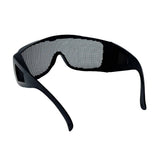 Maxbell Metal Mesh Safety Goggles Breathable Anti Fog Shock Resistant Safety Glasses