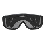 Maxbell Metal Mesh Safety Goggles Breathable Anti Fog Shock Resistant Safety Glasses
