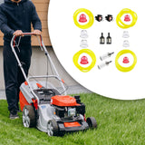 Maxbell Fuel Line Kit Repair 60cm Fuel Pipe for Garden Machine Strimmer Brush Cutter