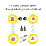Maxbell Fuel Line Kit Repair 60cm Fuel Pipe for Garden Machine Strimmer Brush Cutter