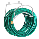 Maxbell Garden Hose Holder Wall Mount Hanger Water Hose Stand for Home Patio Outside Silver