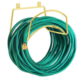 Maxbell Garden Hose Holder Wall Mount Hanger Water Hose Stand for Home Patio Outside Gold