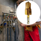 Maxbell Water Pipe Repair Reamer Drill Quick Change Accessory Replace Expansion Tool 4 Points 20 Tubes Gold
