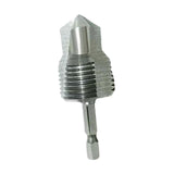 Maxbell Water Pipe Repair Reamer Drill Quick Change Accessory Replace Expansion Tool 4 Points 20 Tubes Silvery