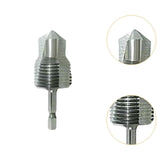 Maxbell Water Pipe Repair Reamer Drill Quick Change Accessory Replace Expansion Tool 4 Points 20 Tubes Silvery