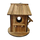 Maxbell Wood Bird House Decorative for Bird Viewing for Backyard Garden Parrots