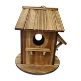 Maxbell Wood Bird House Decorative for Bird Viewing for Backyard Garden Parrots