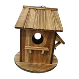 Maxbell Wood Bird House Decorative for Bird Viewing for Backyard Garden Parrots