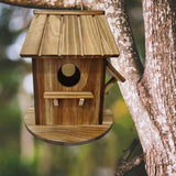 Maxbell Wood Bird House Decorative for Bird Viewing for Backyard Garden Parrots