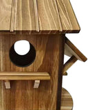 Maxbell Wood Bird House Decorative for Bird Viewing for Backyard Garden Parrots