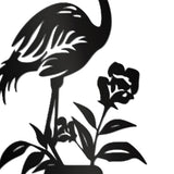 Maxbell Silhouette Yard Gift Landscape Animal Black Flamingo Decorative Garden Stake Left