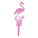 Maxbell Flamingo Pink Decor Garden Stake Outdoor Animal Decor Spring Silhouette Yard Right