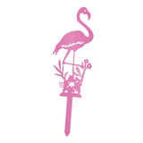 Maxbell Flamingo Pink Decor Garden Stake Outdoor Animal Decor Spring Silhouette Yard Right
