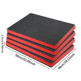 Maxbell Tool Box Foams Versatile Packing Foam Pads for Packing Shipping Transporting 56x46x2.5cm