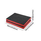 Maxbell Tool Box Foams Versatile Packing Foam Pads for Packing Shipping Transporting 60x60x2.5cm